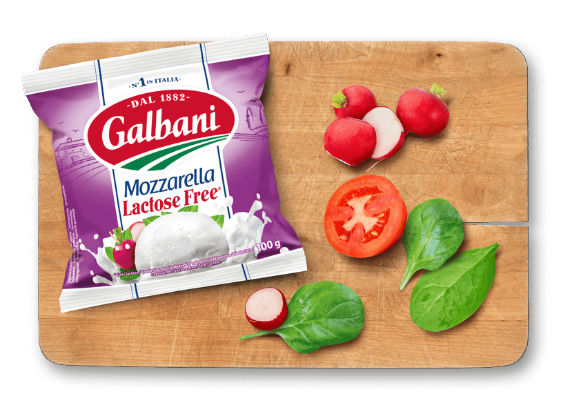 Galbani Mozzarella laktosefrei, 100g in situ