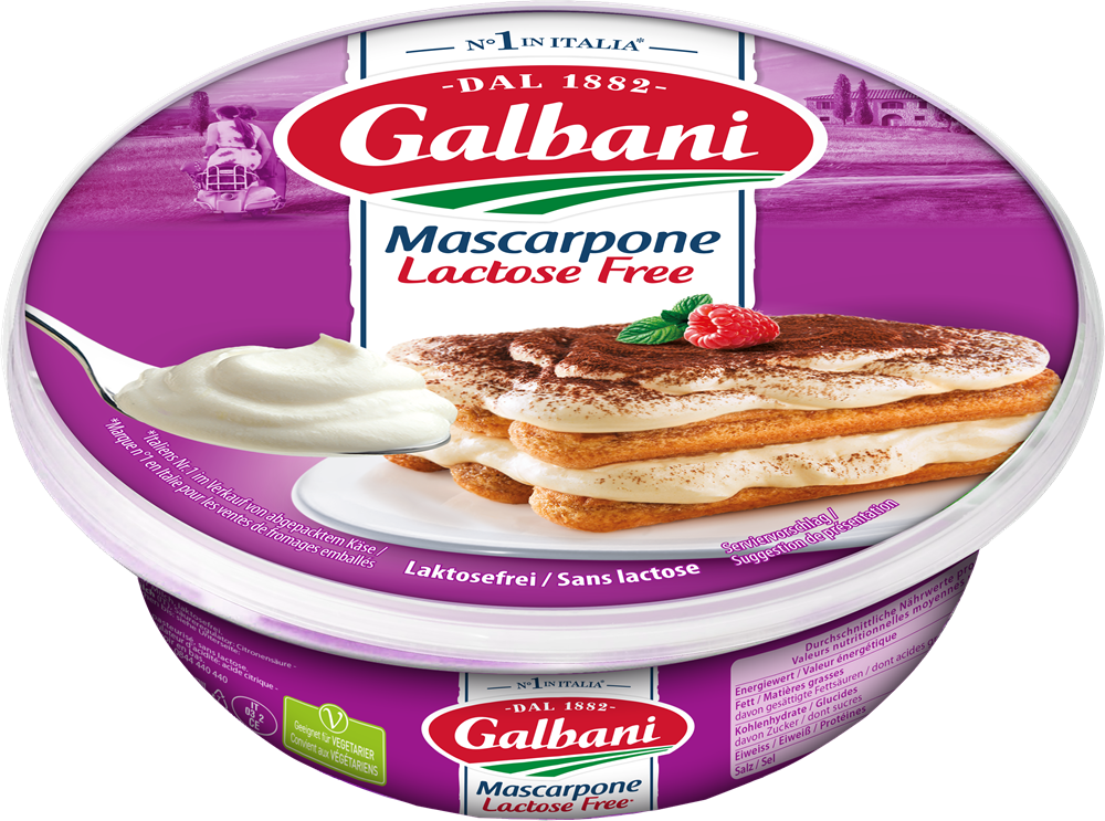 Mascarpone sans lactose 250g Galbani